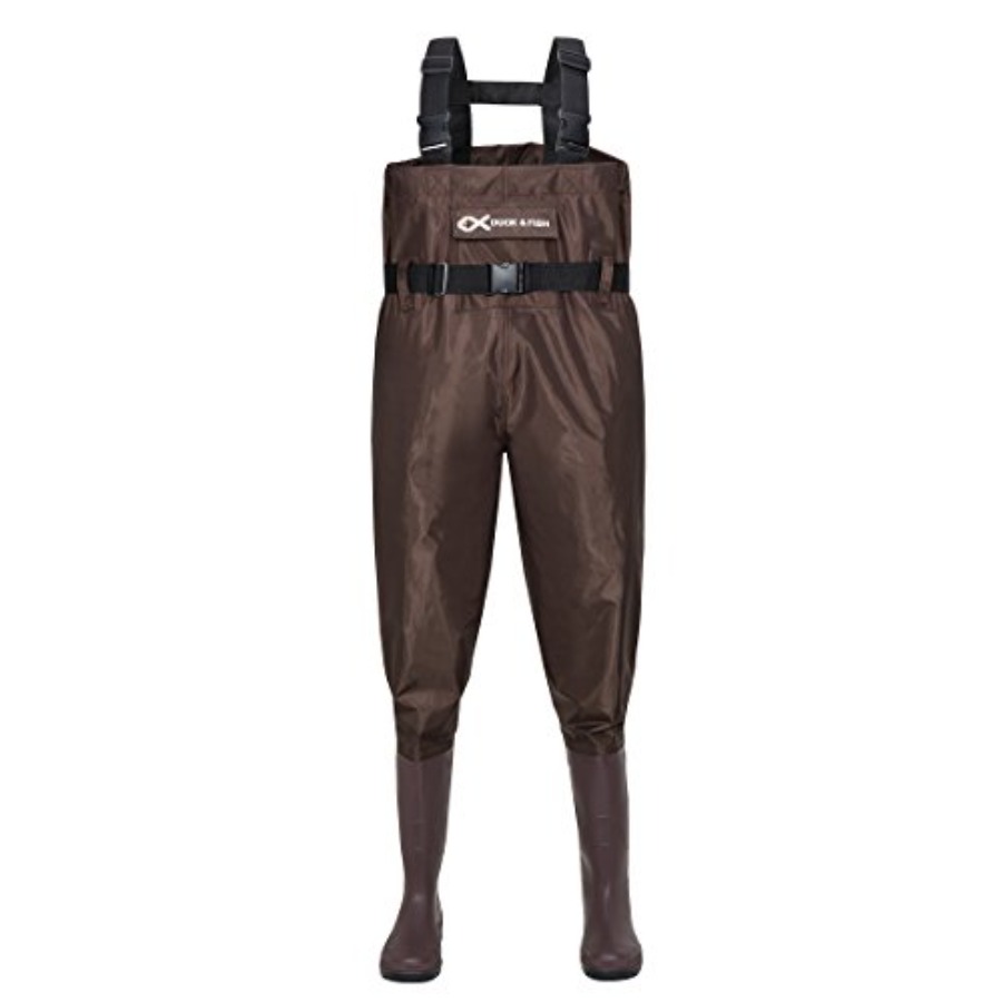 Fishing Waders - حذاء صيد بني اللون من Duck