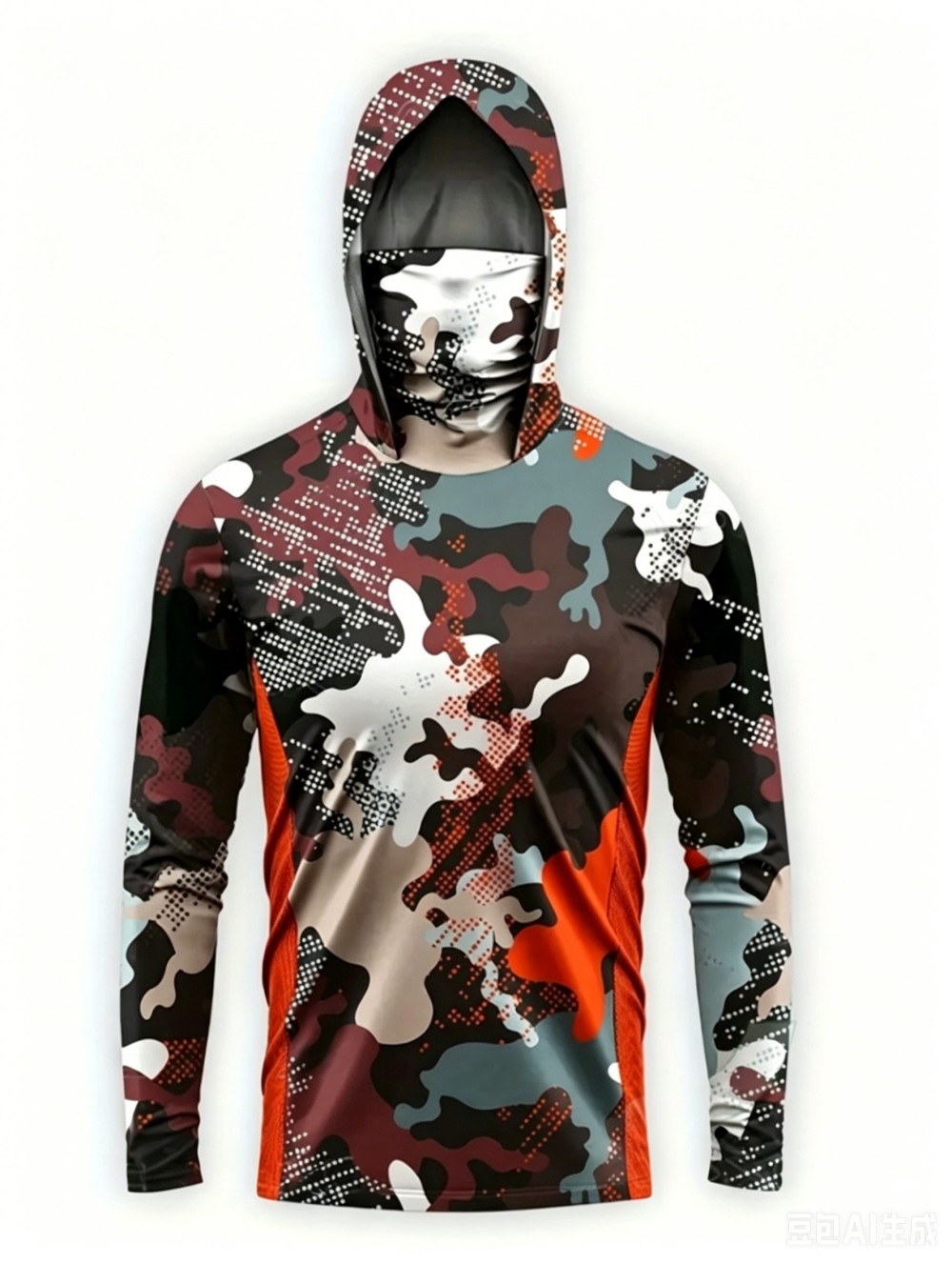 Fishing Hoodie - هودي صيد رجالي بأكمام طويلة مع