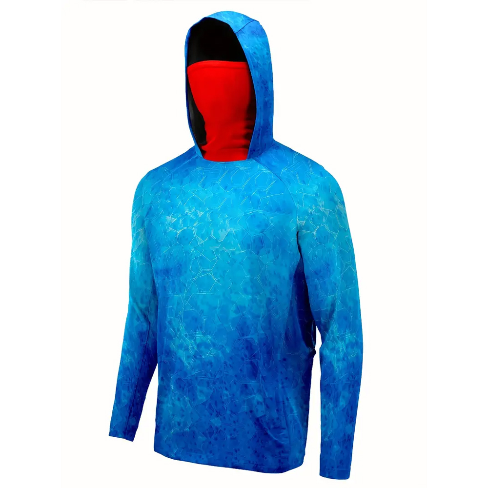 قميص هودي بأكمام طويلة للحماية - مراجعة Fishing Hoodie وسعره