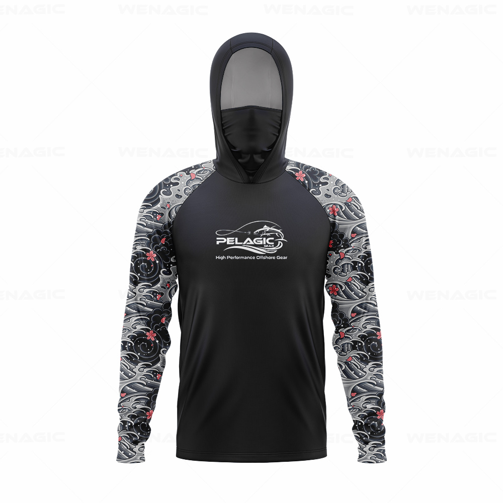 Pelagic Gear الرجال هود قميص ا - مراجعة Fishing Shirt Uv Protection وسعره