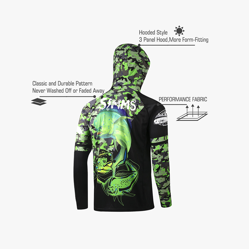 قميص صيد السمك بغطاء للرأس للح - مراجعة Fishing Shirt Uv Protection وسعره