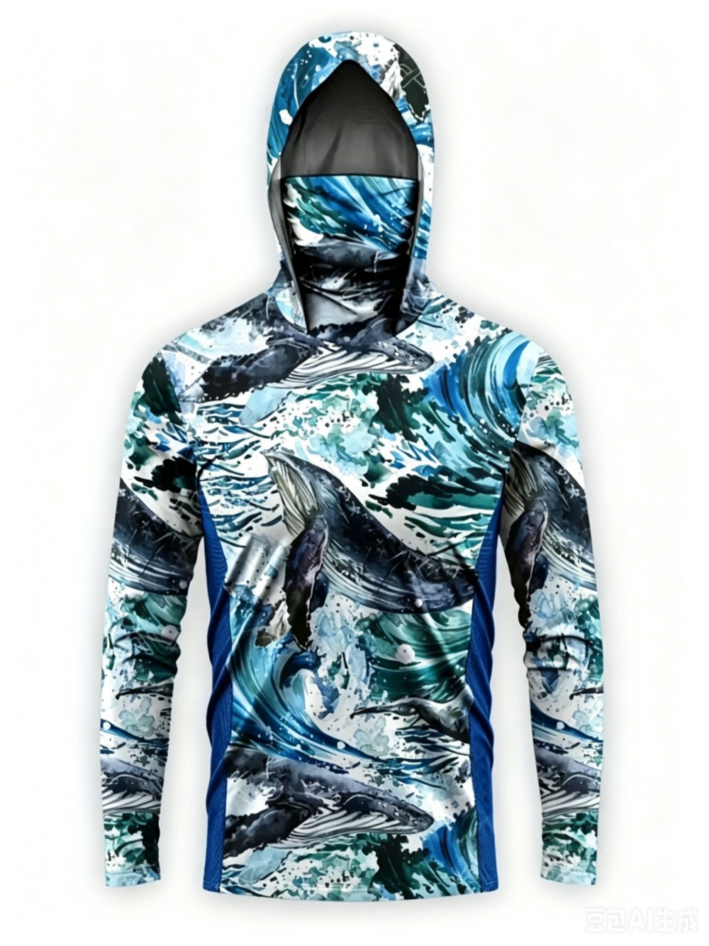 هودي صيد رجالي بأكمام طويلة مع - مراجعة Fishing Hoodie وسعره