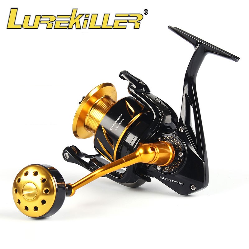 بكرة صيد لوركيلر سالتيست CW مع - مراجعة Daiwa Reel Fuego وسعره