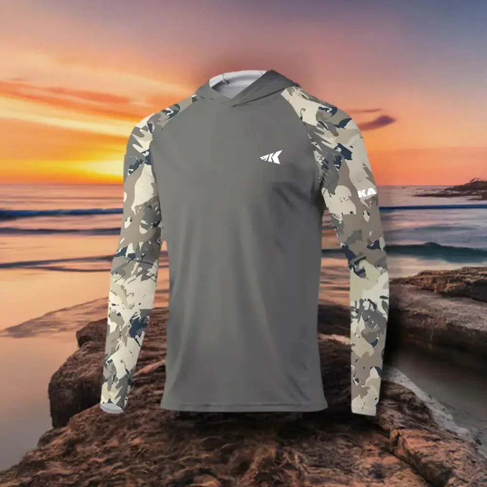 قميص صيد بغطاء للرأس للحماية م - مراجعة Fishing Shirt Uv Protection وسعره