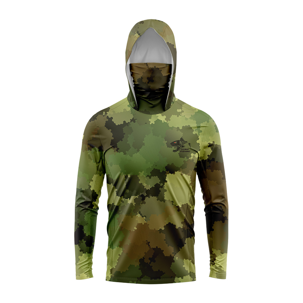 قميص صيد هوك نيو جير صيفي بأكم - مراجعة Fishing Hoodie وسعره
